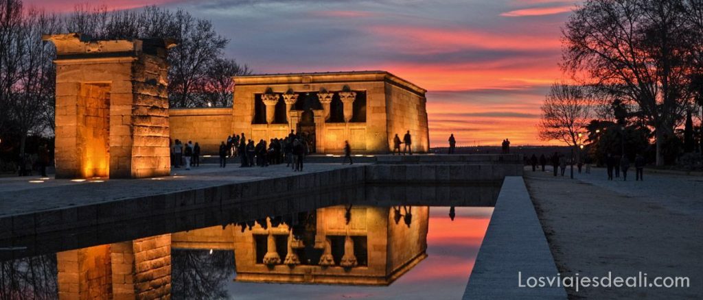 templo de debod madrid