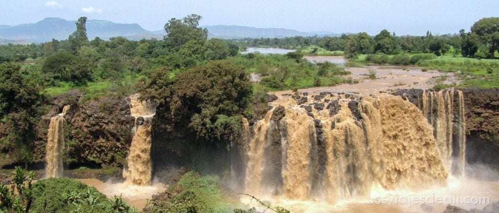 Las impresionantes cataratas del Nilo Azul (Etiopía) 10 tis isat etiopia