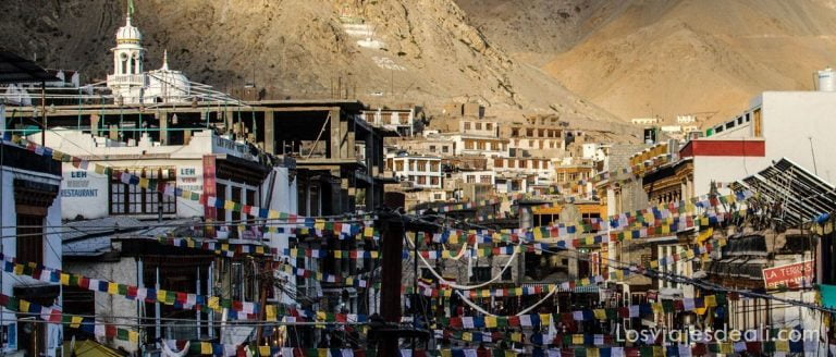 Qué ver en Leh, la capital de Ladakh 10 Leh al atardecer