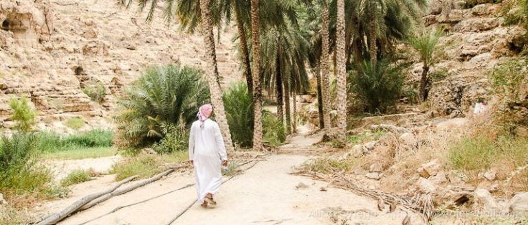 Wadi Shab: senderismo fácil en Omán cerca de la capital 1 wadi shab en Omán