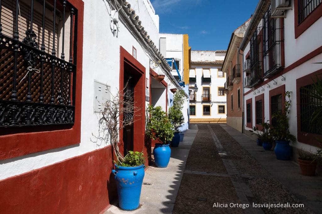 calle del barrio de san basilio de córdoba