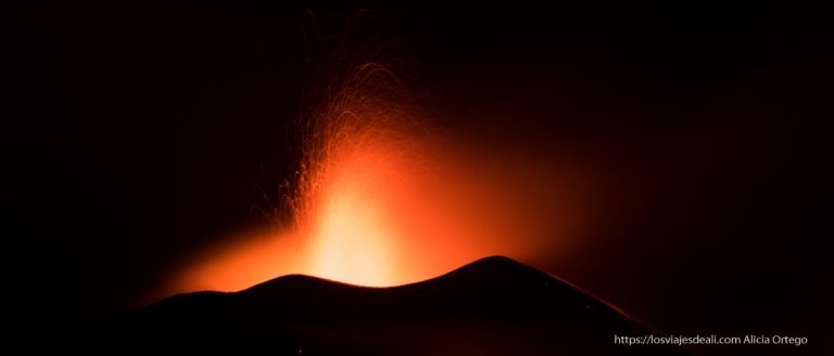 El volcán de la Palma: sensaciones entre ceniza y fotos 14 volcán de la palma erupción con larga exposición