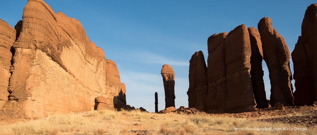 Sitios espectaculares de Ennedi: Ouimina y Djoulia 11 paisaje de Ouimina uno de los sitios espectaculares de Ennedi