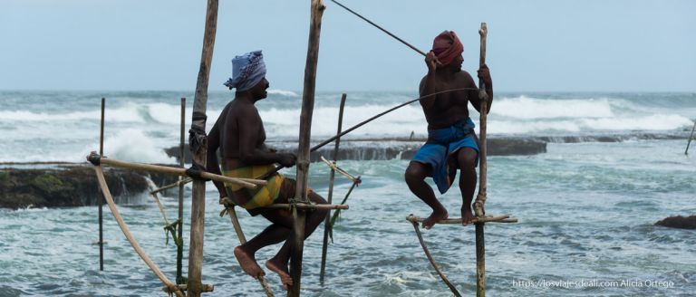 qué ver en sri lanka pescadores sobre zancos