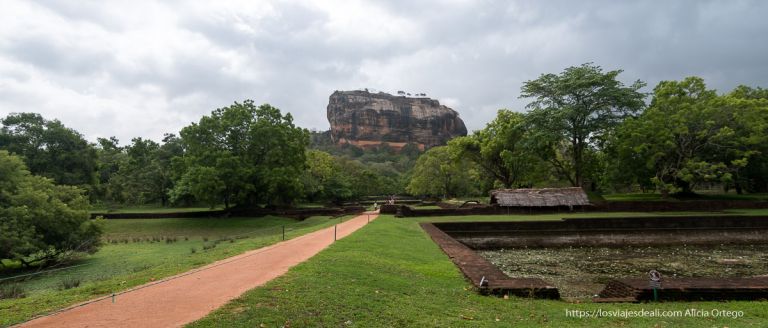 Sigiriya, roca del león de Sri Lanka