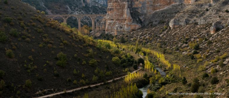 Ruta en las Hoces del río Riaza en otoño: la Senda del Río 9 hoces del río riaza