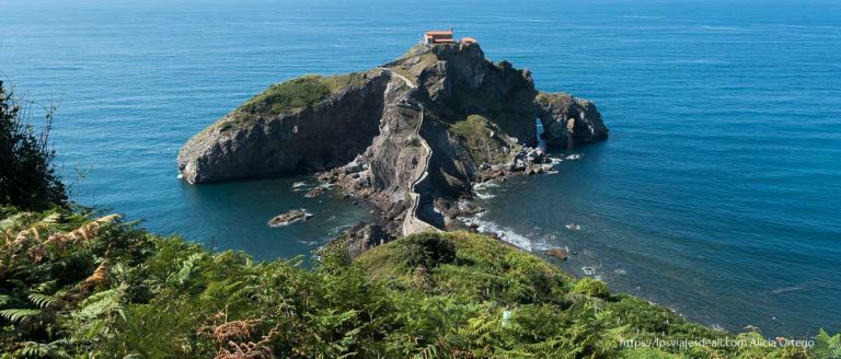san juan de gaztelugatxe vista de frente