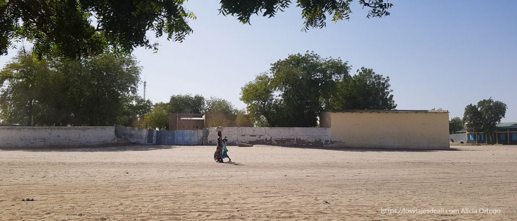 Ciudades de Chad, una vuelta por el panorama urbano del gran país africano 6 calle de arena de bol, una de las ciudades de Chad