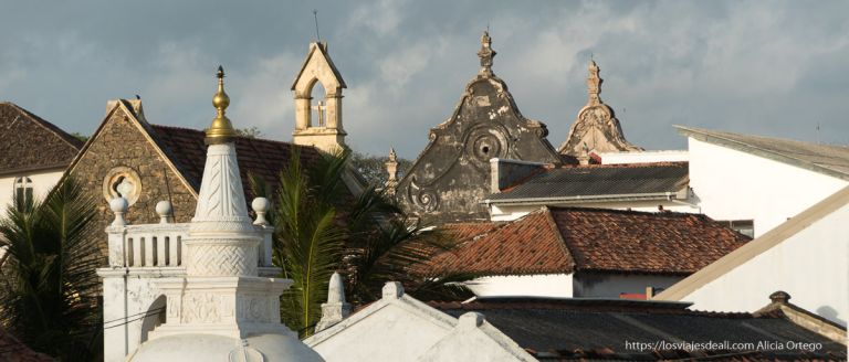 tejados del Fuerte de Galle