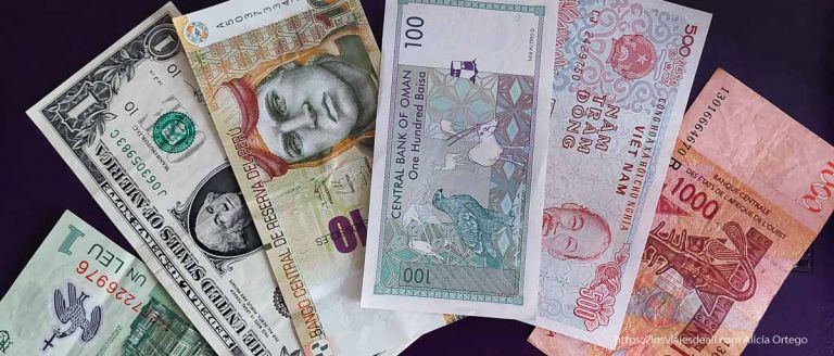 cambiar moneda billetes de perú, usa, áfrica, omán
