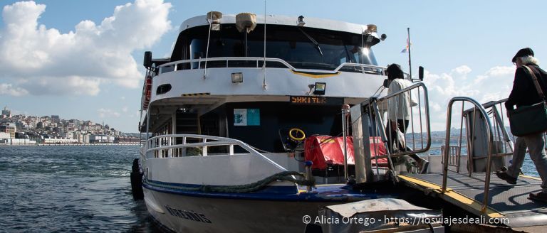 cruceros por el bósforo en estambul