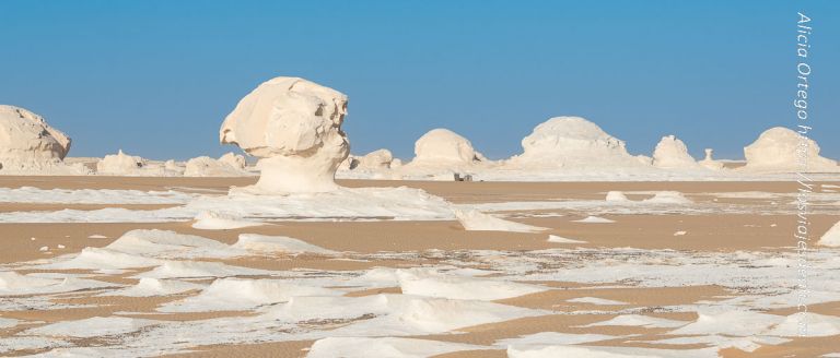 El Desierto Blanco de Egipto, un viaje diferente al país de los faraones 11 paisaje desierto blanco de egipto
