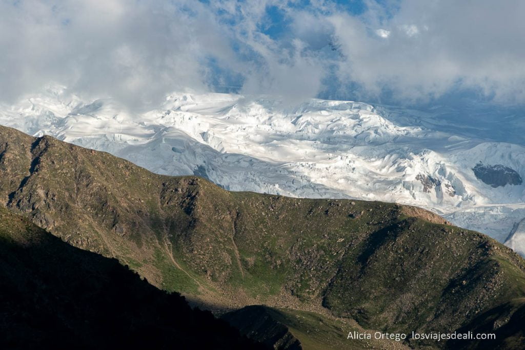 Fairy Meadows, el balcón del Nanga Parbat (Pakistán) 63 glaciar de nanga parbat desde fairy meadows