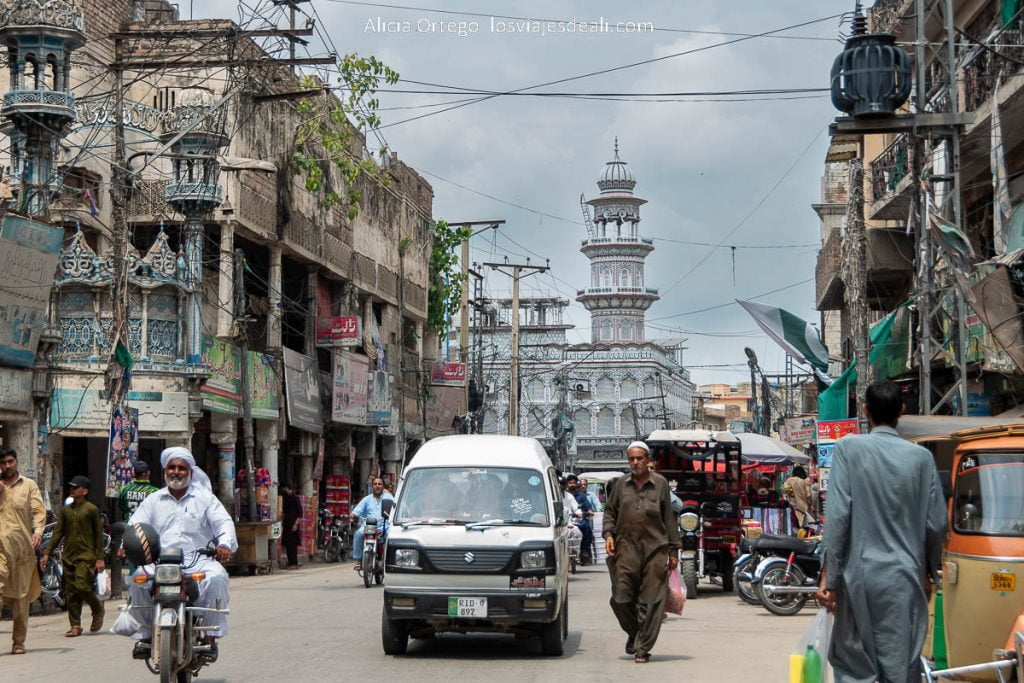 calle de rawalpindi, pakistán