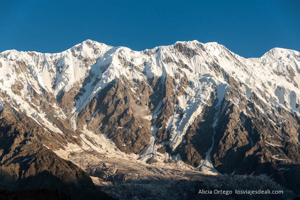 Cara Este del nanga parbat