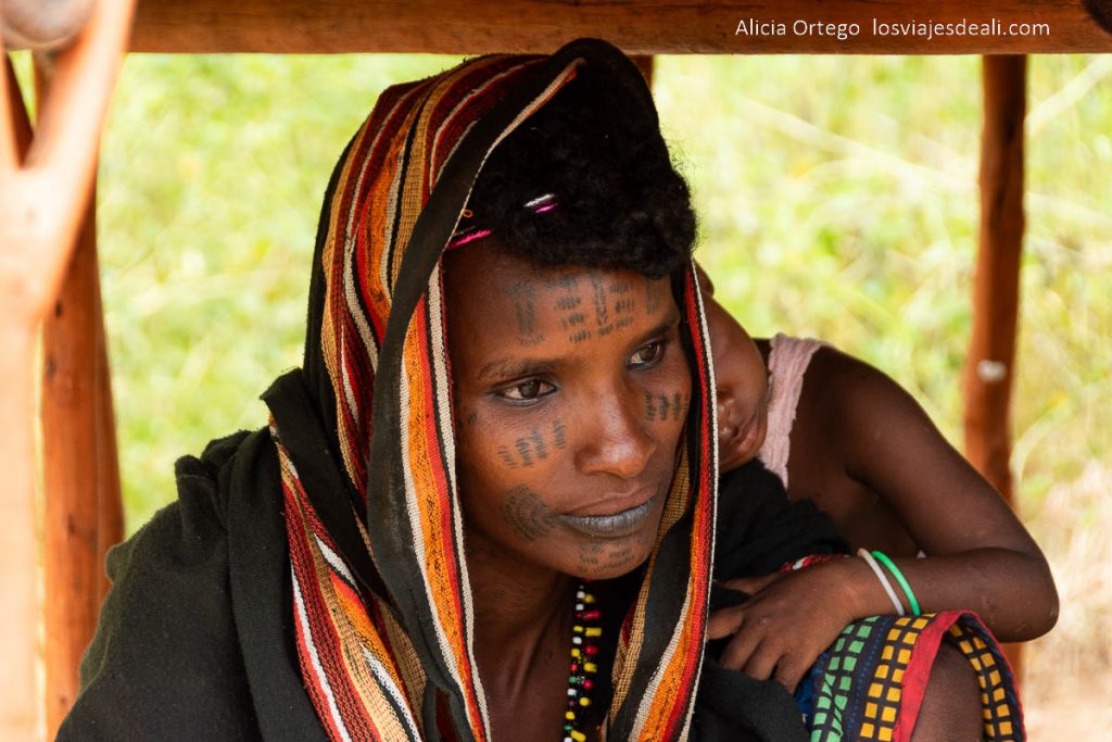 Festival Gerewol de Chad, una aventura inolvidable 88 mujer nómada wodaabe de chad