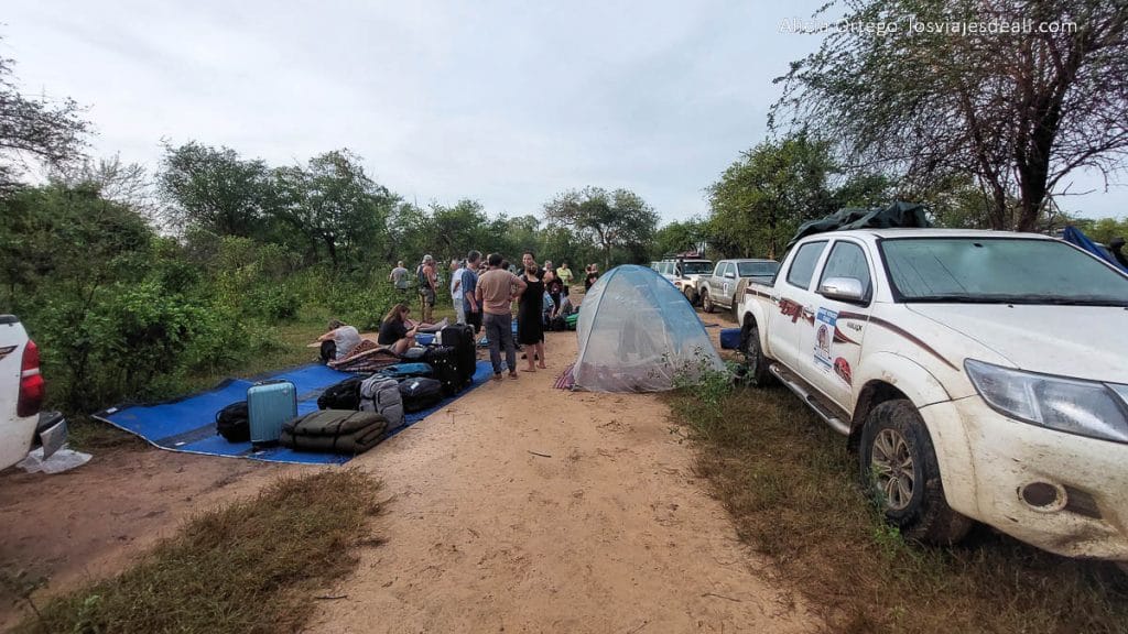 Festival Gerewol de Chad, una aventura inolvidable 128 nuestro campamento en una pista del bosque