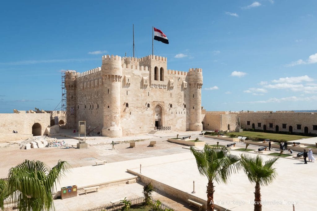 fuerte de qaitbey que ver en Alejandría