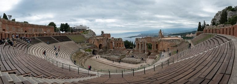 anfiteatro romano que ver en taormina
