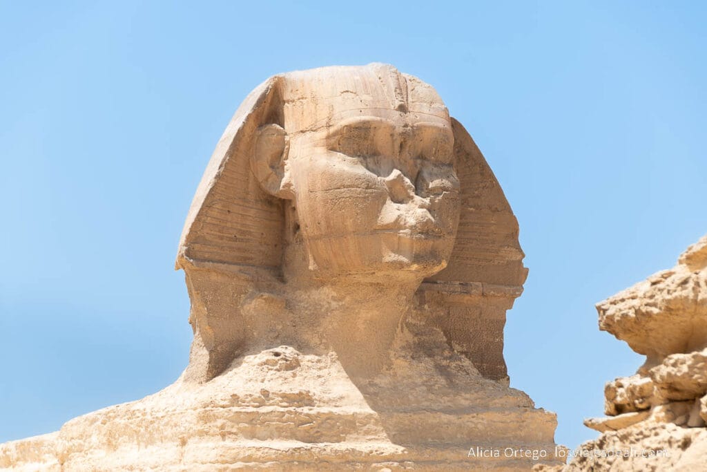 Guía para visitar las Pirámides de Giza: un viaje al corazón del Antiguo Egipto 40 esfinge de las pirámides de giza