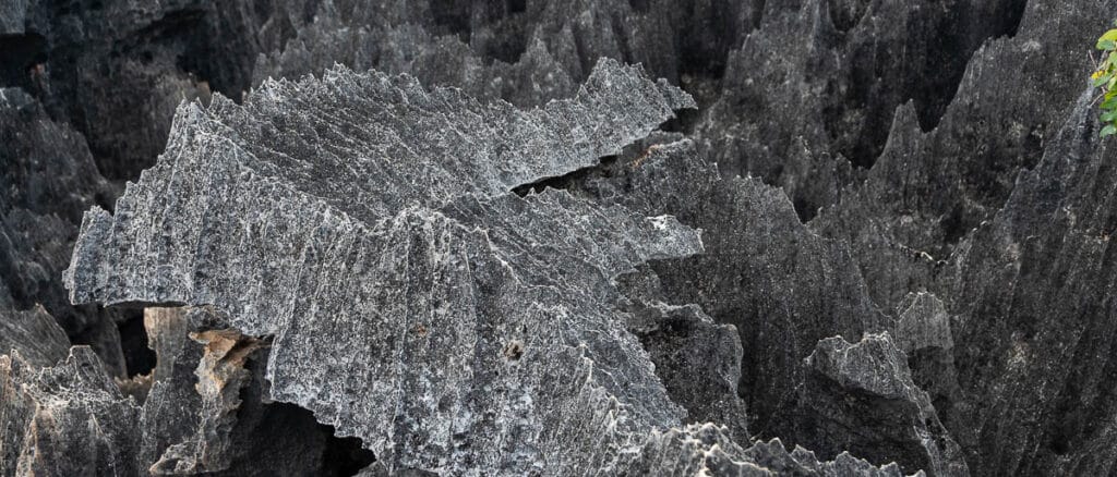 rocas de los tsingy de bemaraha