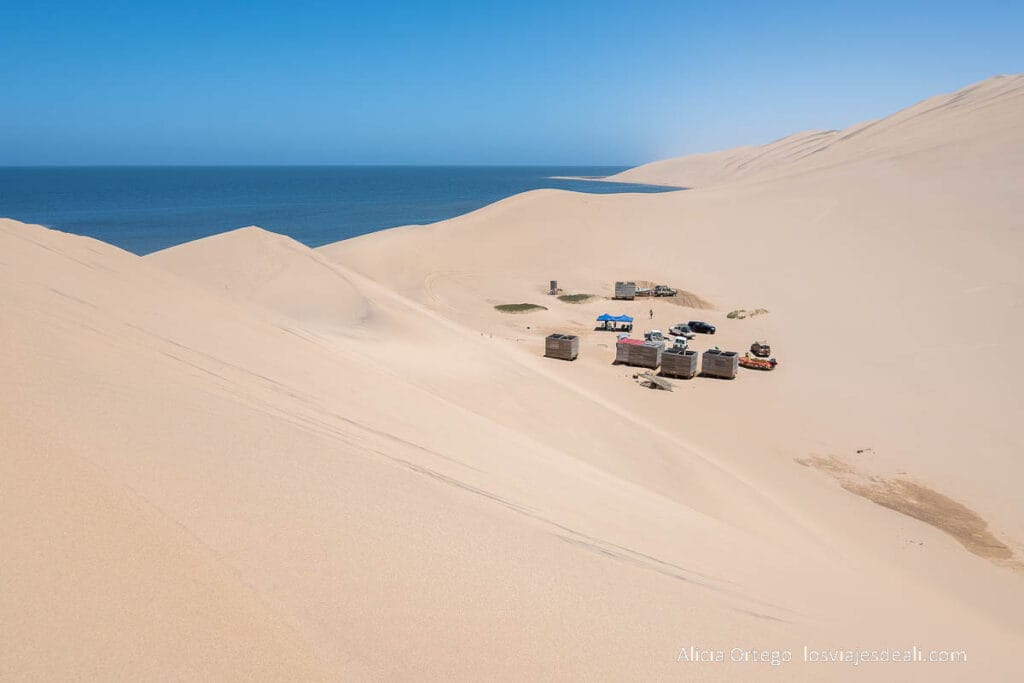 campamento de baia dos tigres