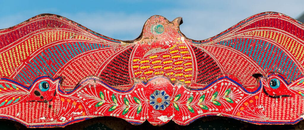 curiosidades de pakistán detalle decoración camión