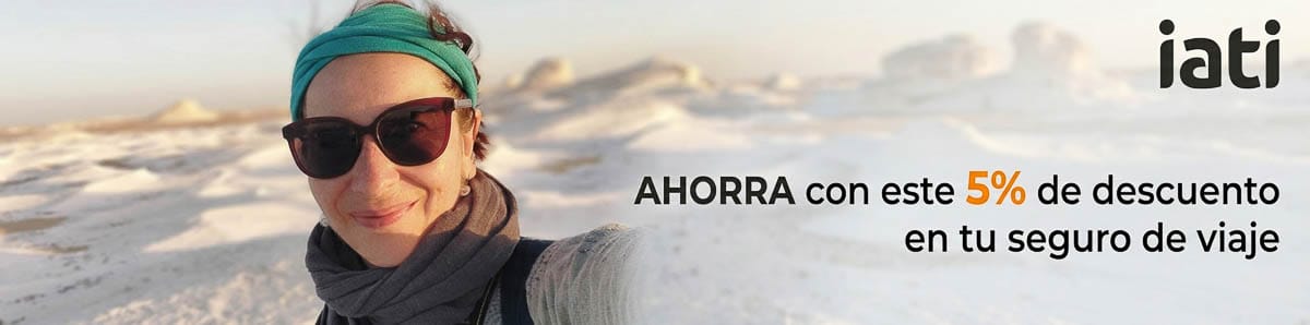 Descuento IATI con los viajes de ali banner iati con 5% descuento