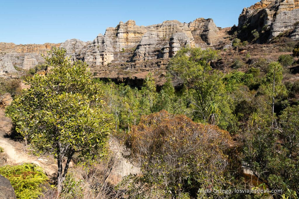 paisaje que ver en el parque nacional de isalo