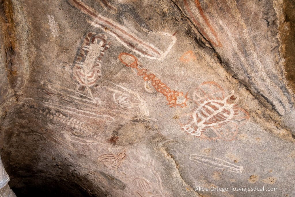 pinturas rupestres de tchintundu-hulu que ver en el parque nacional de iona