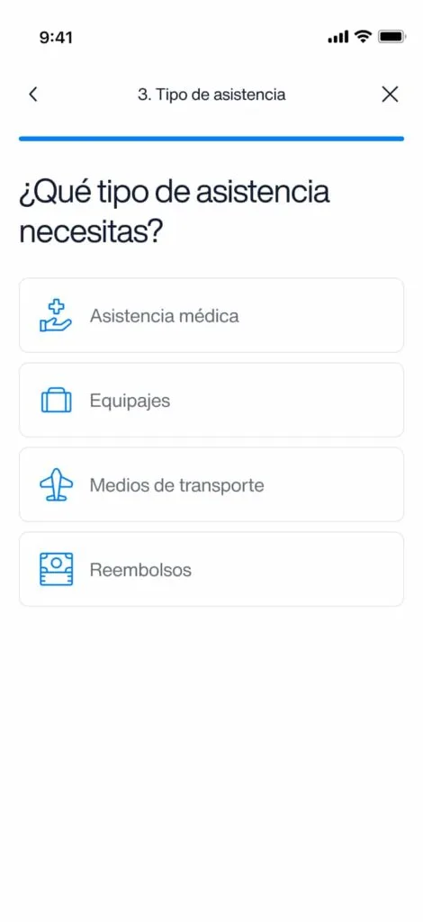 app de intermundial seguros de viaje