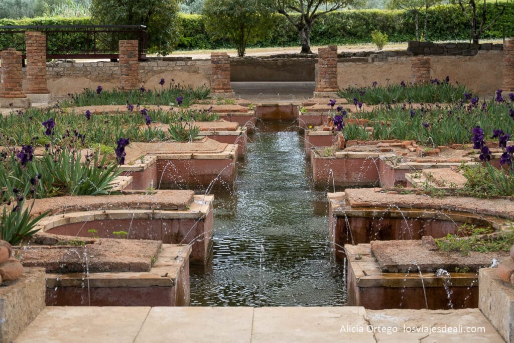 fuentes de la domus en funcionamiento