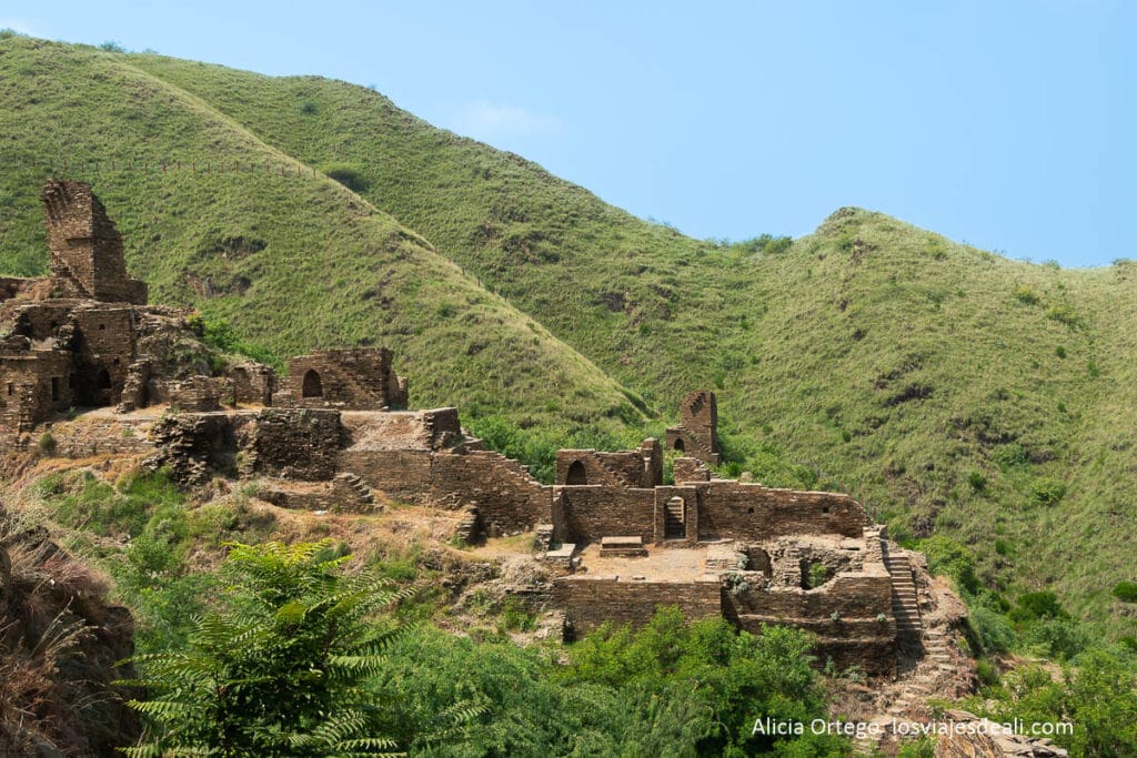 ruinas budistas de pakistan takh-i-bhati
