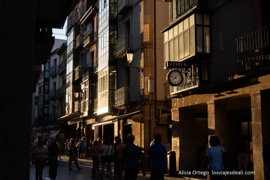 calle collado del centro de soria