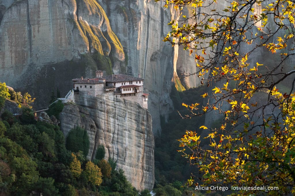 meteora en otoño